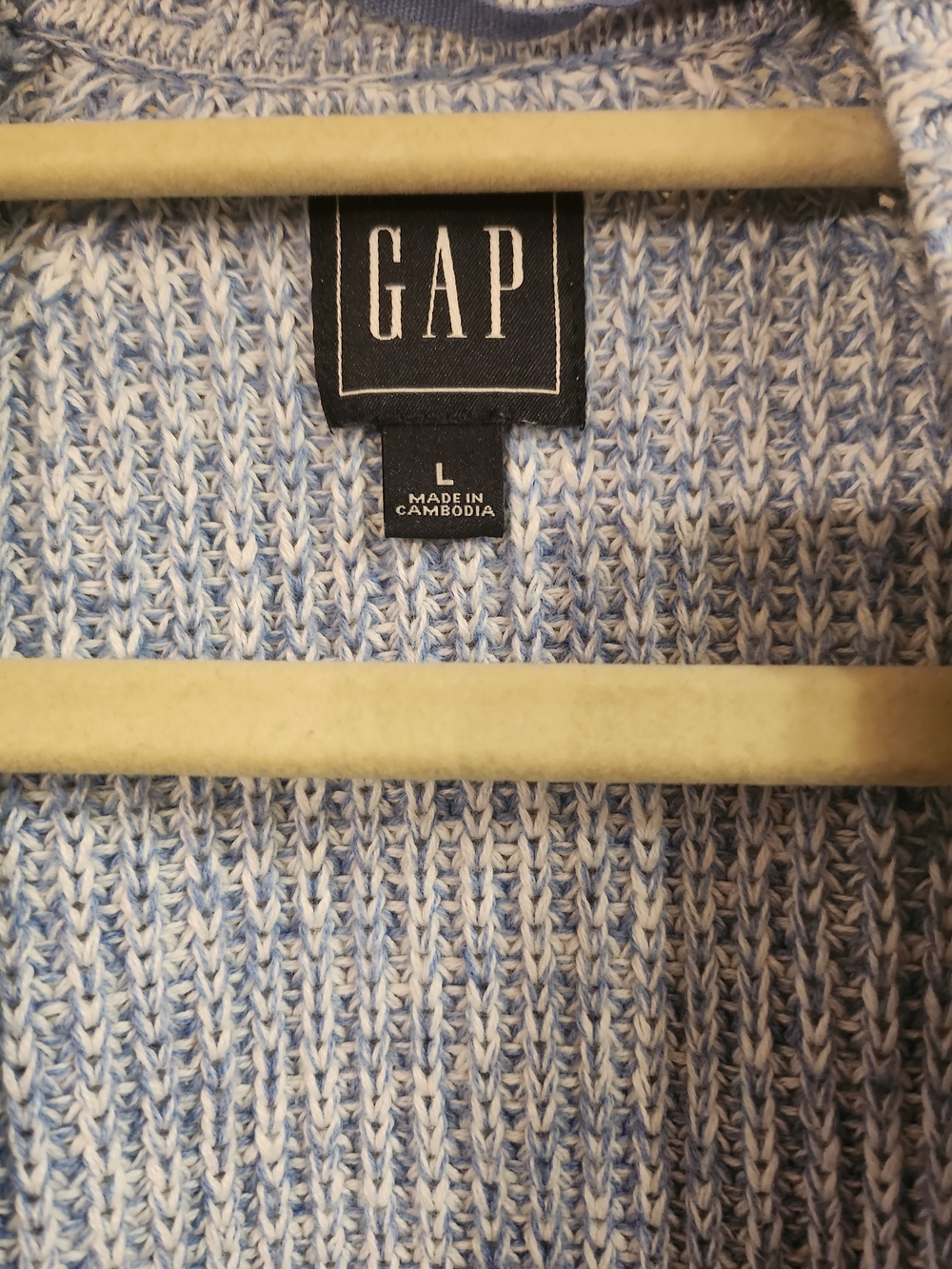 GAP Open-Front Ribbed Cardigan - Picture 2 of 2